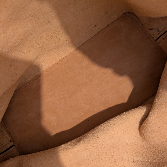 Jen And Co Brown Vegan Leather Bag In A Bag with Colorful Strap - Picture 2 of 3